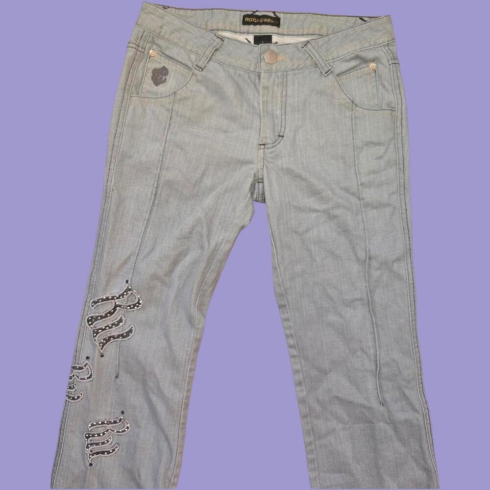 Y2k rocawear rhinestone jeans
